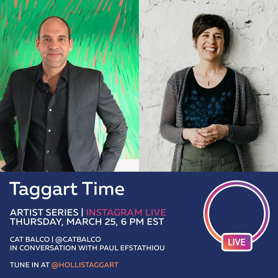 Taggart Time - Cat Balco on Instagram LIVE