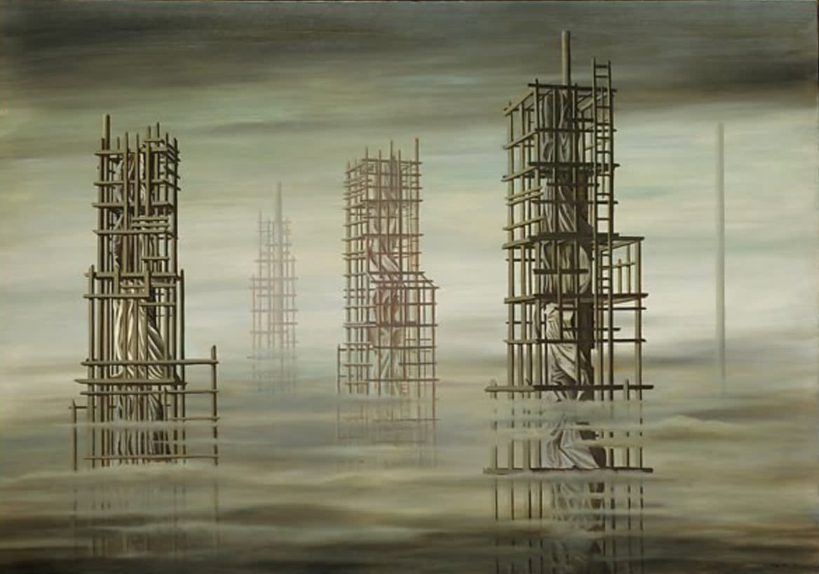 Kay Sage at the Peggy Guggenheim Collection Venice Italy