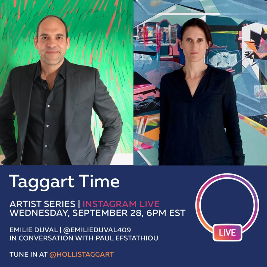 Taggart Time - Emilie Duval on Instagram LIVE