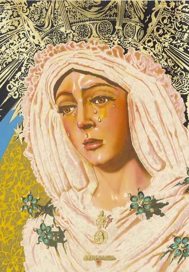 Audrey Flack (American, born 1931), “Lady Madonna,” 1972, lithograph. Allentown Art Museum: Gift of Dr. Samuel Mandel, 1986. (1986.39.19)