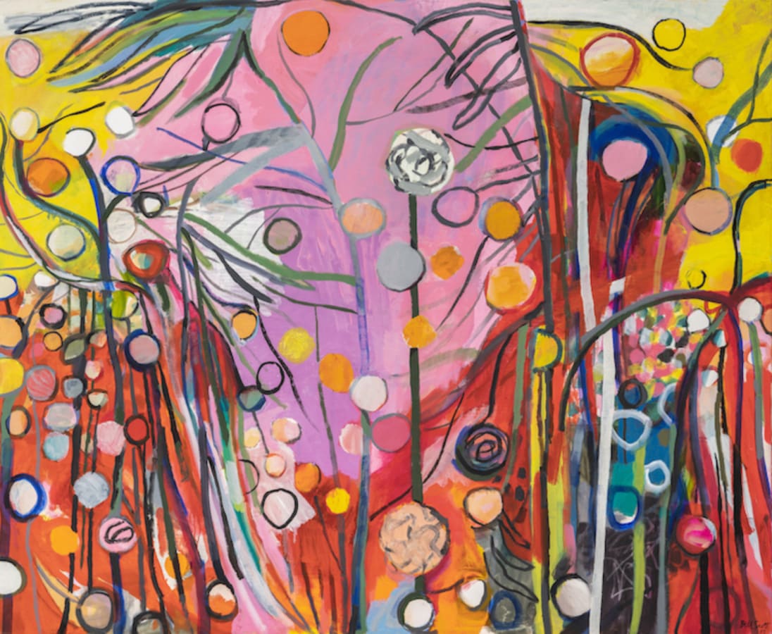 Bill Scott, Half a World Away, 2022, Oil on canvas, 60 x 72 in,