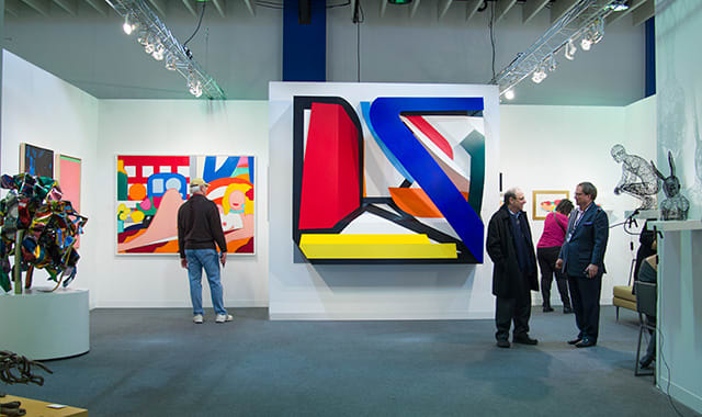 Hollis Taggart Galleries Booth at The Armory Show 2013