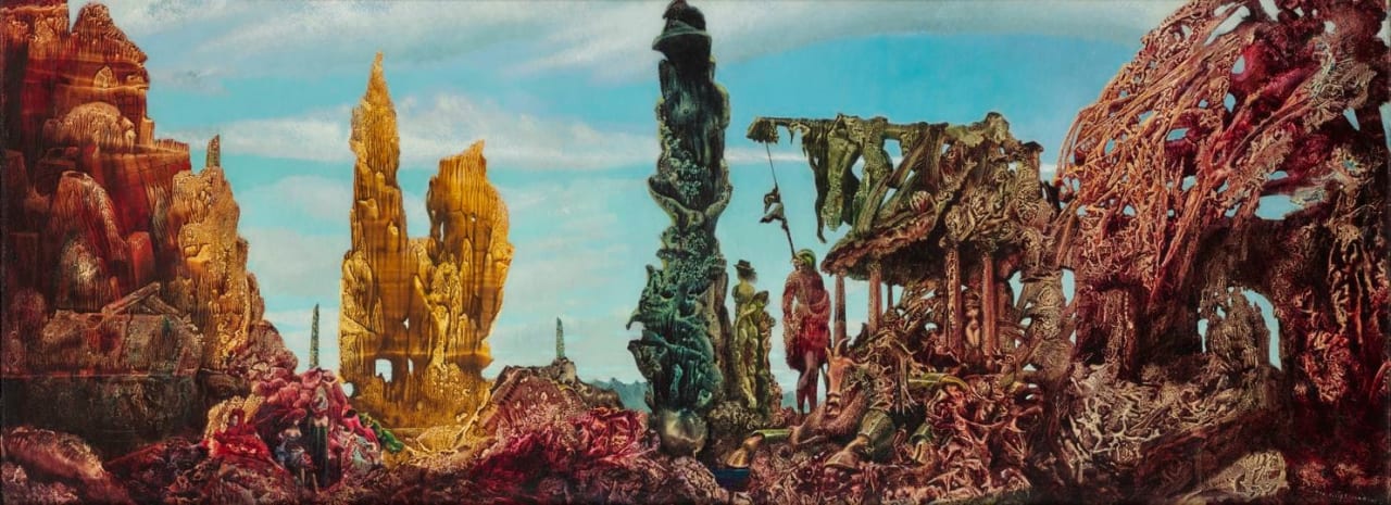 Max Ernst, “Europe After the Rain II,” 1940-1942. (The Wadsworth Atheneum Museum of Art)