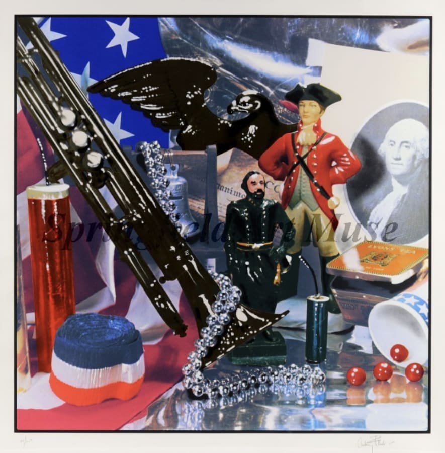 Audrey Flack, Fourth Of July Still Life, 1975