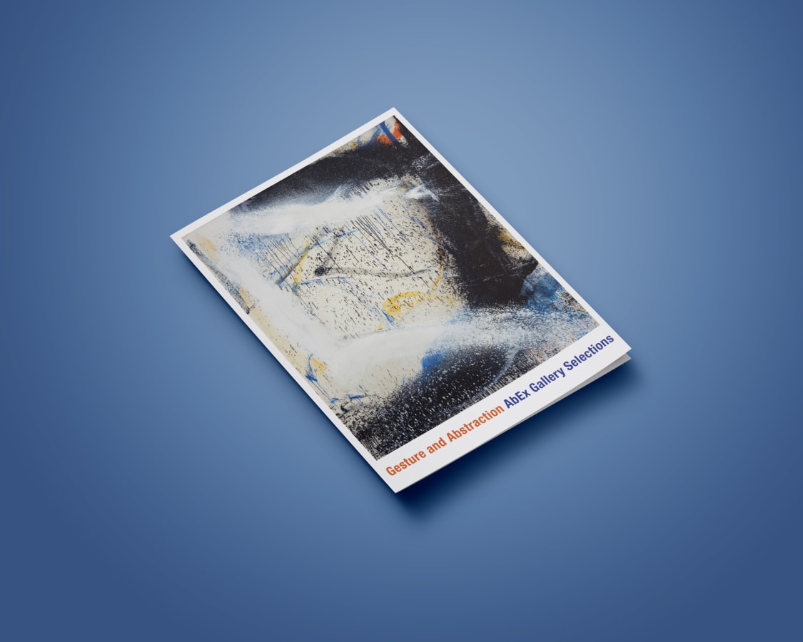 Photograph of the publication titled: Gesture and Abstraction