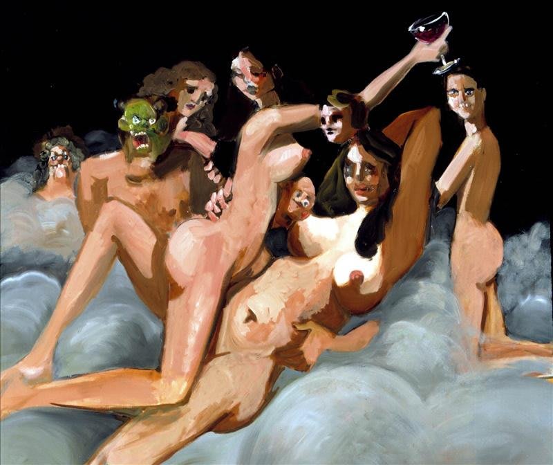 Artwork: George Condo, Nocturnal Figure Composition, 2004