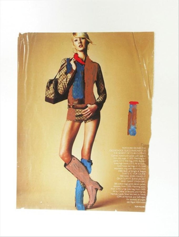 Artwork: Paulina Olowska, From the series Construction First - collages from Japan, 2000