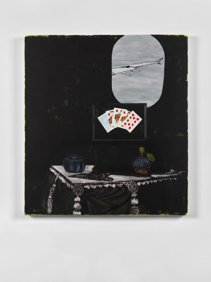 Artwork: Dexter Dalwood, Saloon Cabin, 2017