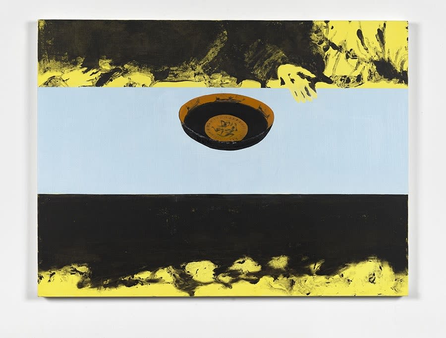 Artwork: Dexter Dalwood, Greek Bailout, 2015