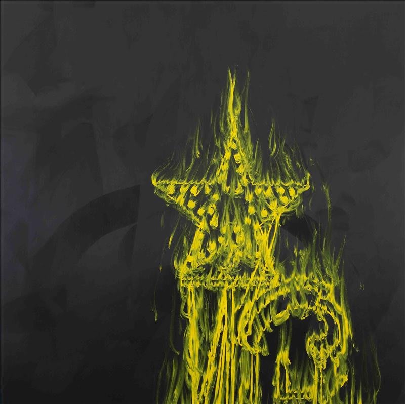 Artwork: Gary Simmons, Star Fire, 2009