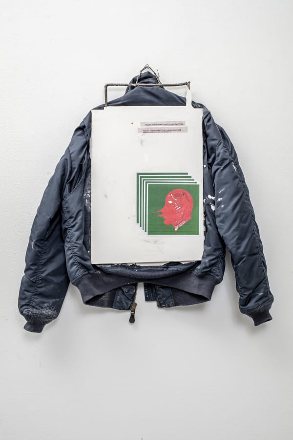 Artwork: Matias Faldbakken, Plaster Jacket (Wildly Overcommit), 2017
