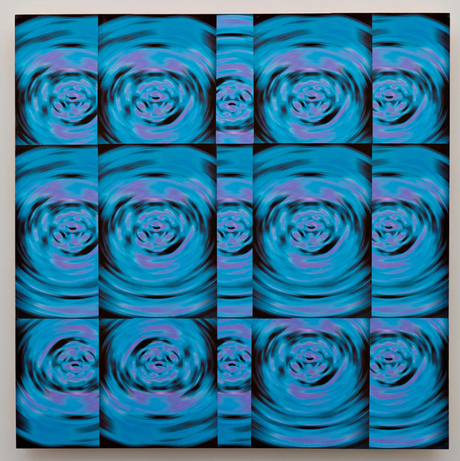 Artwork: Gary Simmons, You Spin Me Right Round, 2015