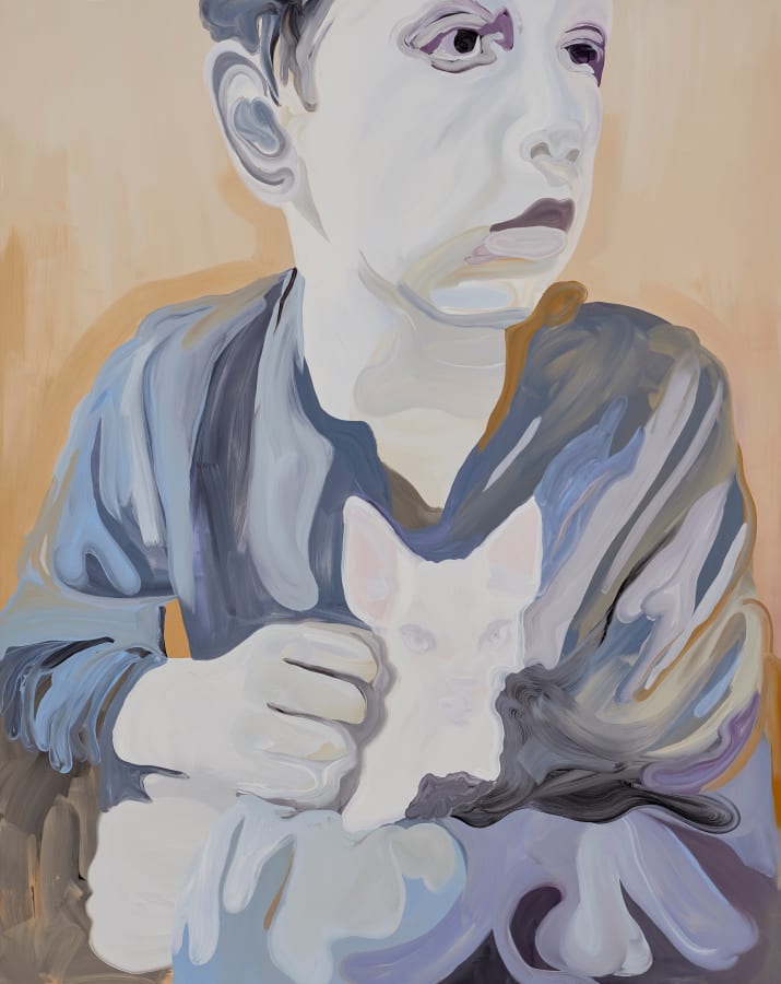 Artwork: Clare Woods, The Comforters, 2018