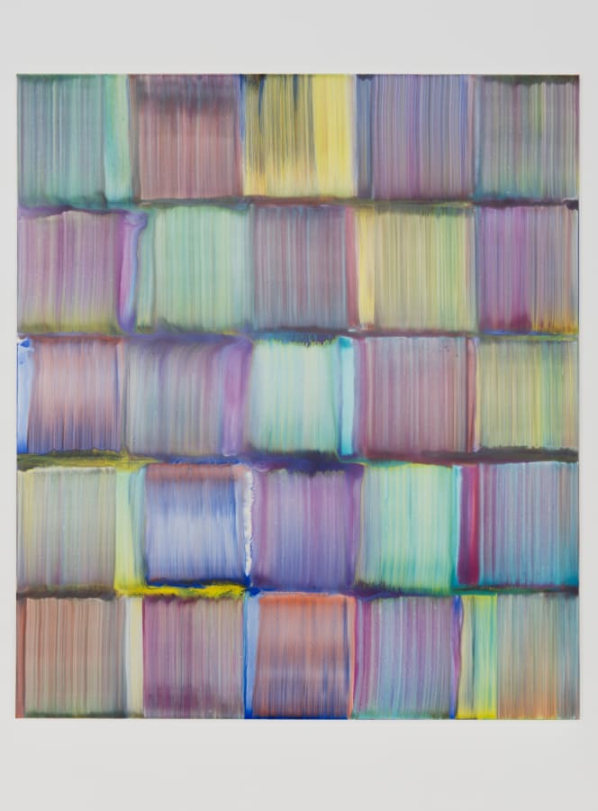 Artwork: Bernard Frize, Coupée, 2016