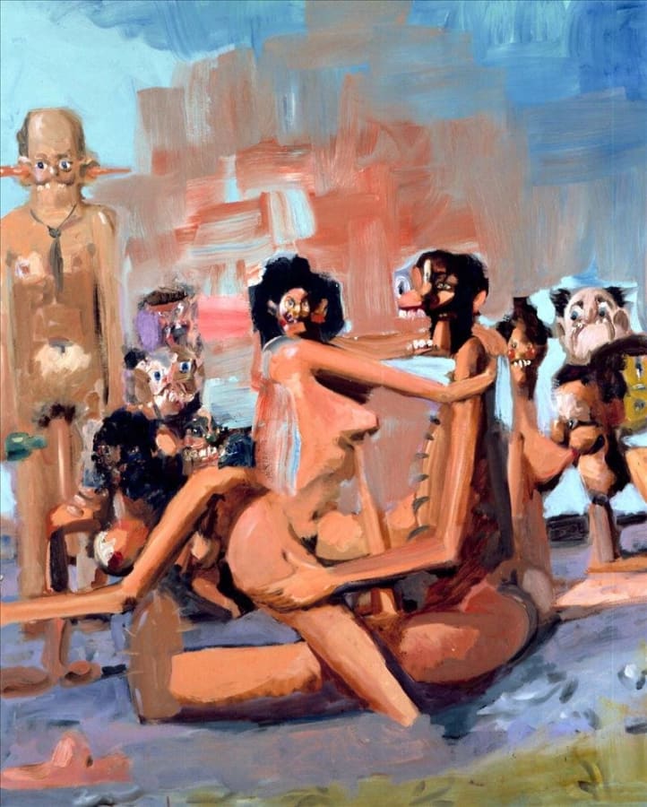 Artwork: George Condo, The Last Days of Enron, 2004