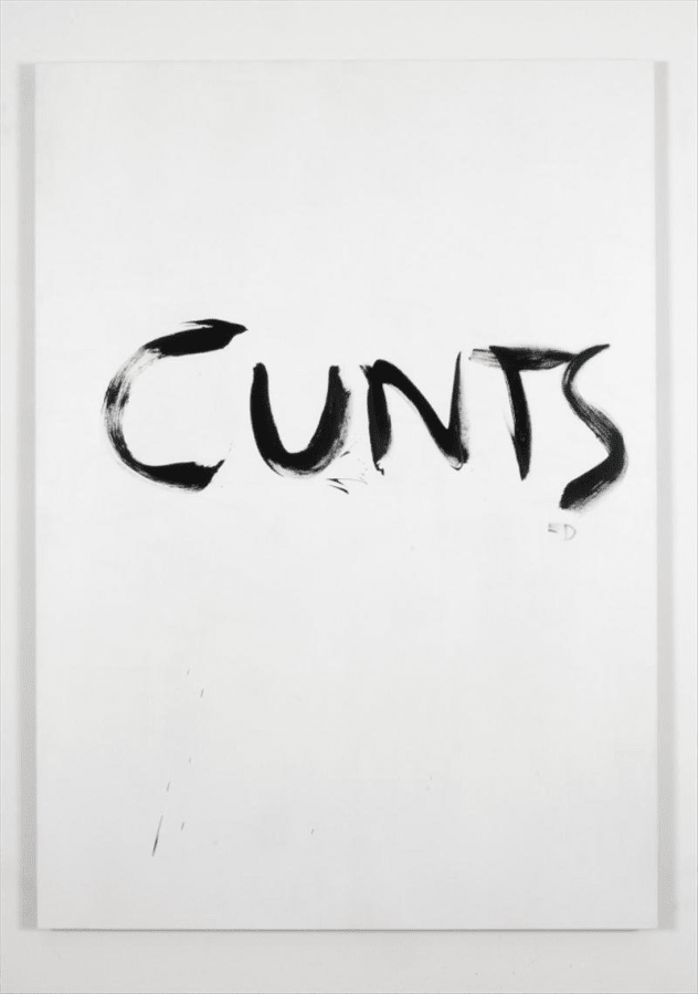 Artwork: Merlin Carpenter, The Opening: Intrinsic Value: 1, 2009