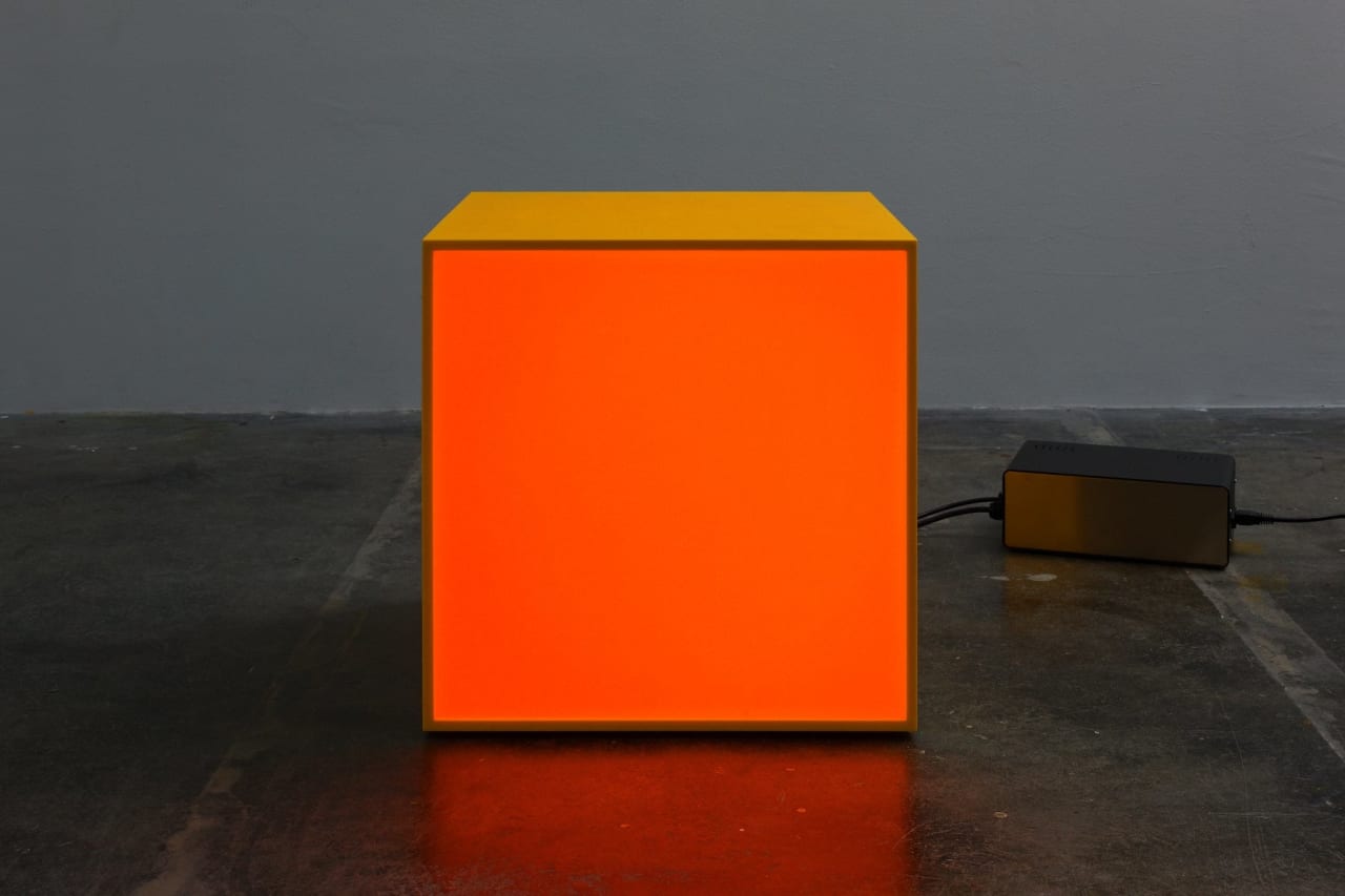 Artwork: Angela Bulloch, Single Yellow, 2013