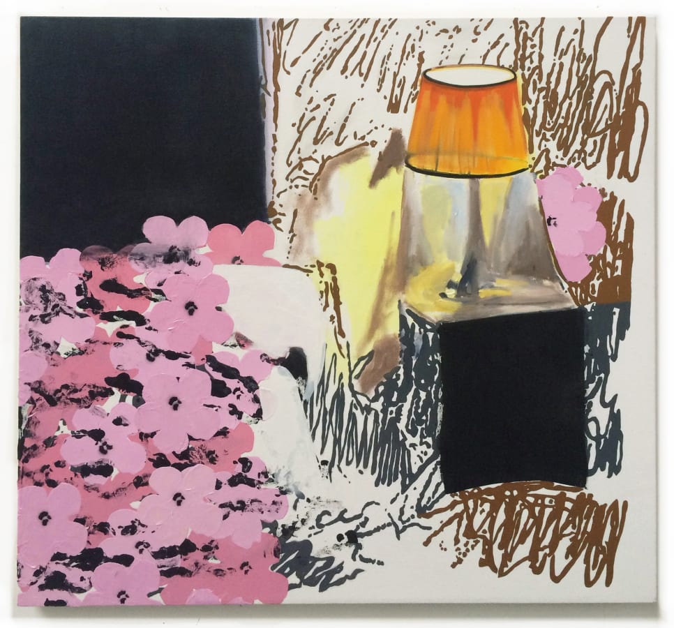 Artwork: Dexter Dalwood, Too many flowers, 2015