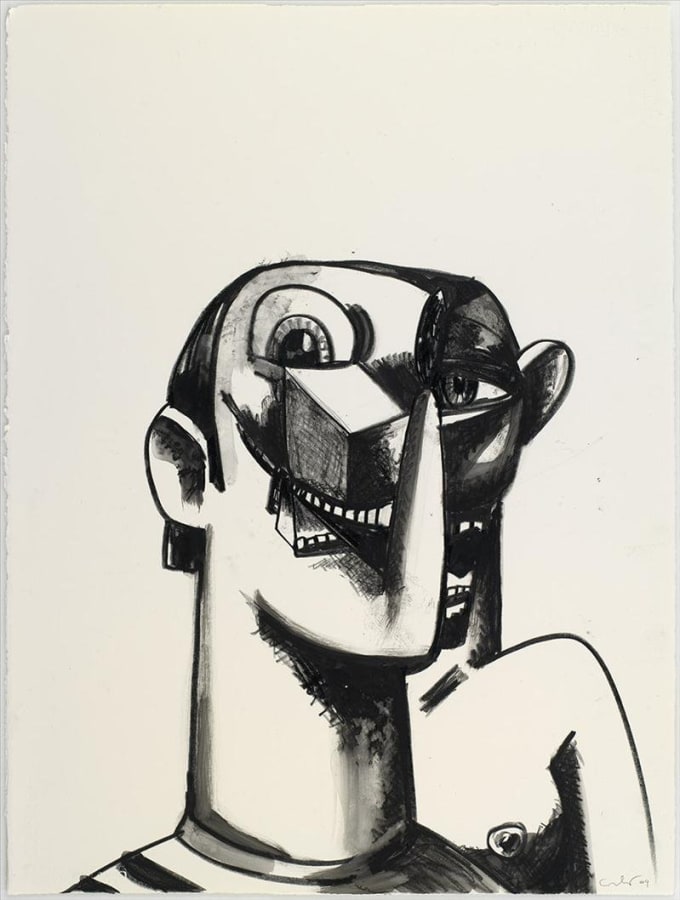 Artwork: George Condo, Portrait Composition, 2009