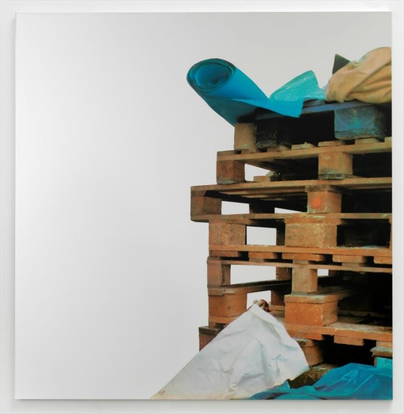 Artwork: Michelangelo Pistoletto, Lavoro - bancali, 2008 - 2011