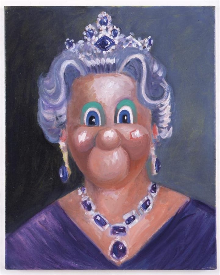 Artwork: George Condo, The Queen Series, 2006