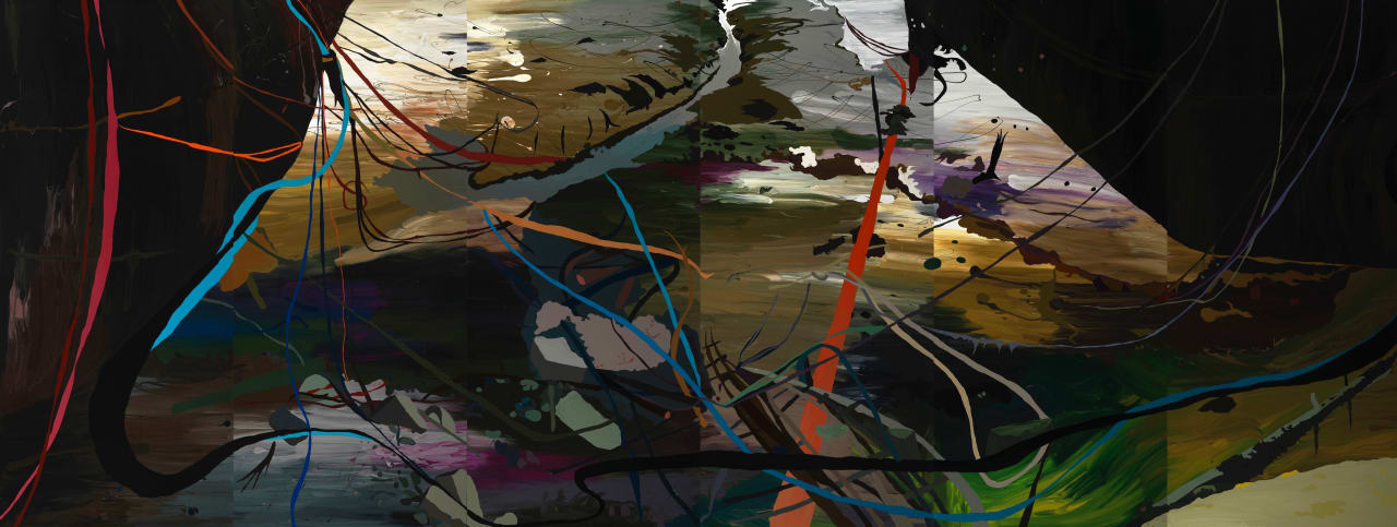 Artwork: Clare Woods, Monster Field, 2008