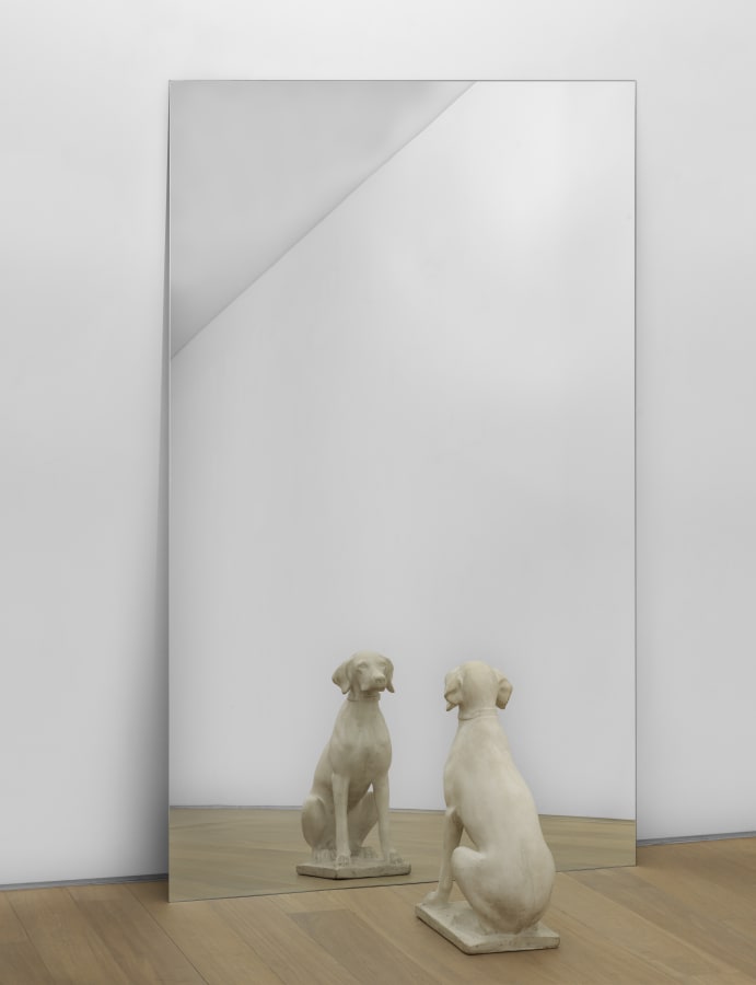 Artwork: Michelangelo Pistoletto, Cane allo Specchio (Dog at the Mirror), 1971