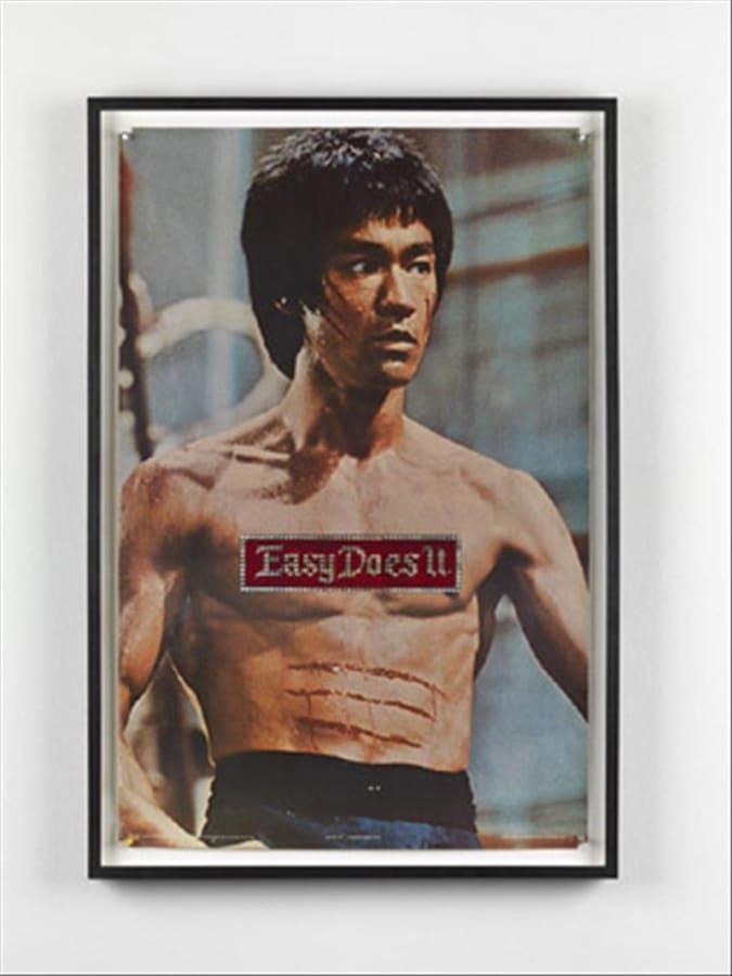 Artwork: Larry Clark, Untitled, (Bruce Lee), 1984