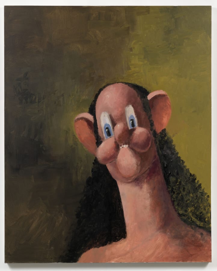 Artwork: George Condo, Cave Woman, 2001