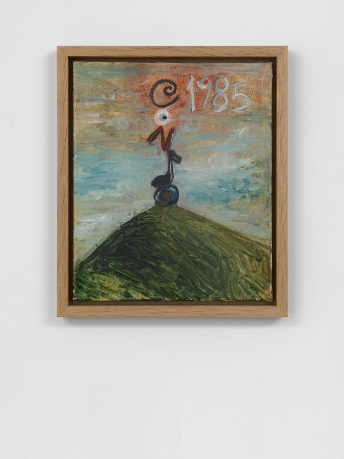 Artwork: George Condo, Untitled, 1985
