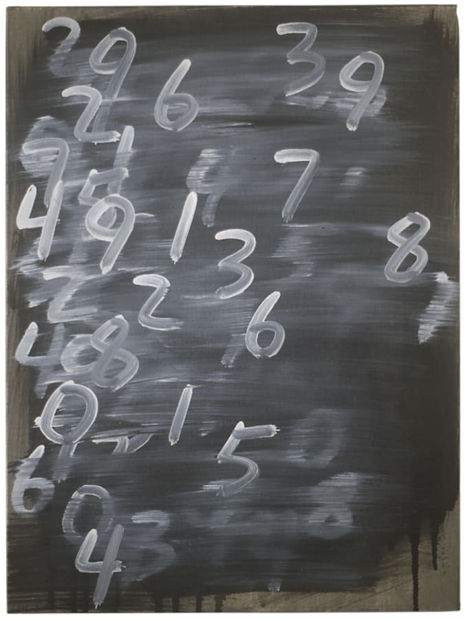 Artwork: Mel Bochner, Random Numbers #10, 2001