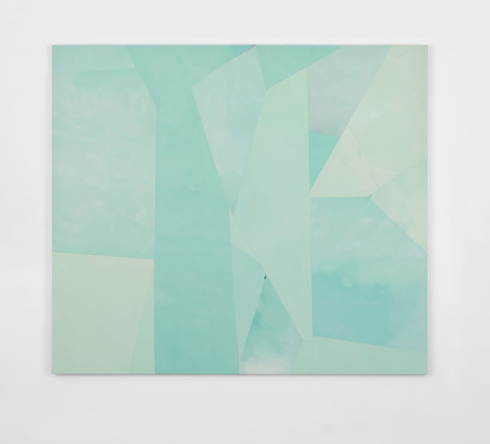 Artwork: Sarah Crowner, Untitled (Celadon), 2016