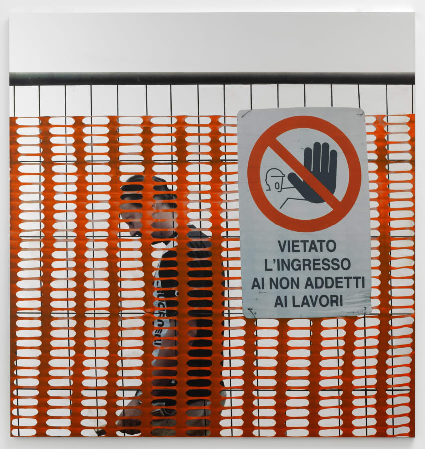 Artwork: Michelangelo Pistoletto, Lavoro - vietato l'ingresso, 2008 - 2011