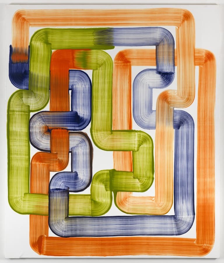 Artwork: Bernard Frize, Isotopie, 2006