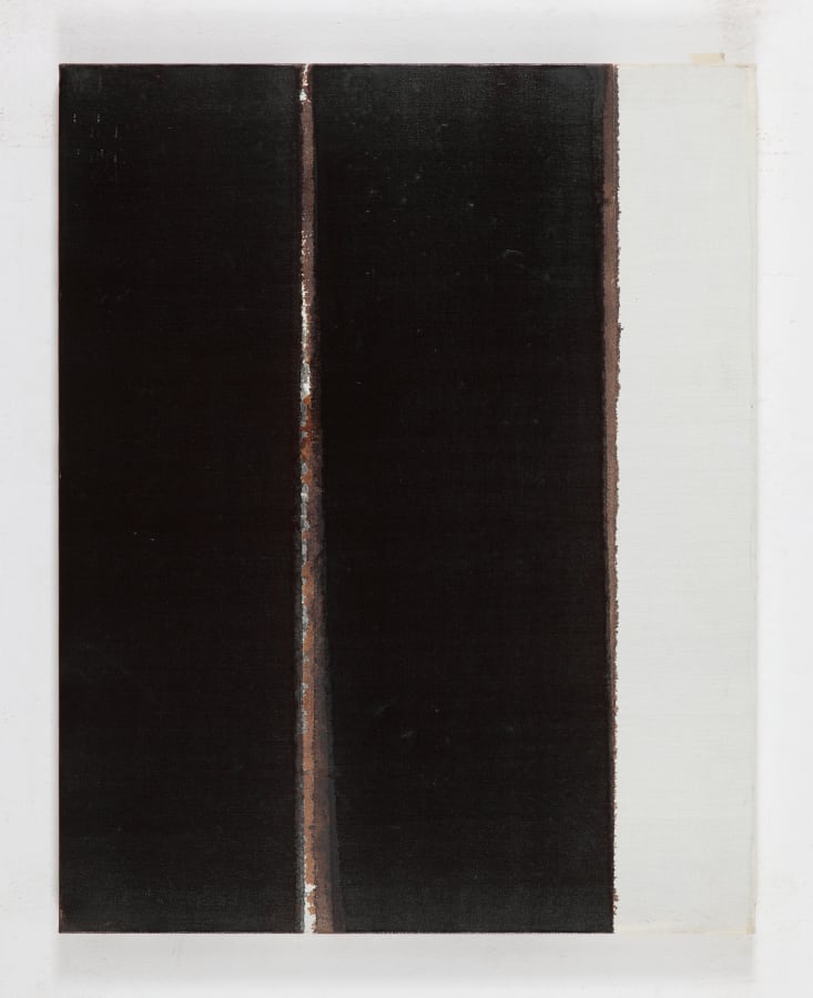 Artwork: Yun Hyong-keun, Burnt Umber & Ultramarine Blue, 2007
