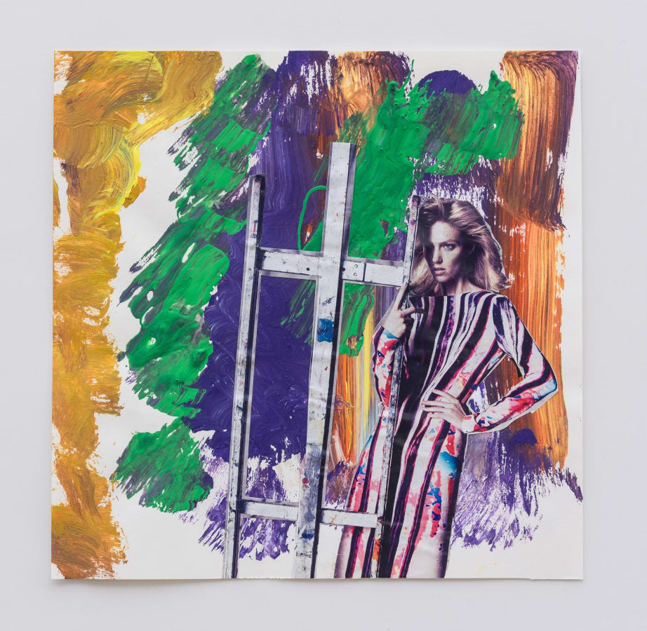 Artwork: Paulina Olowska, Dressing Room of Villa Day, VIII, 2015