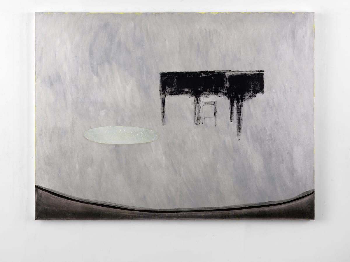 Artwork: Dexter Dalwood, Glenn Gould, 2016