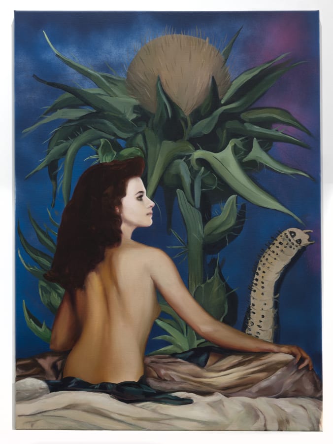 Artwork: Paulina Olowska, Weeds, 2017