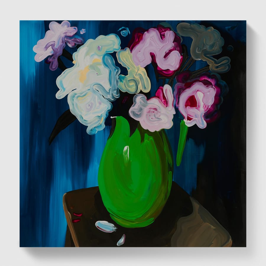Artwork: Clare Woods, Breaking News, 2019