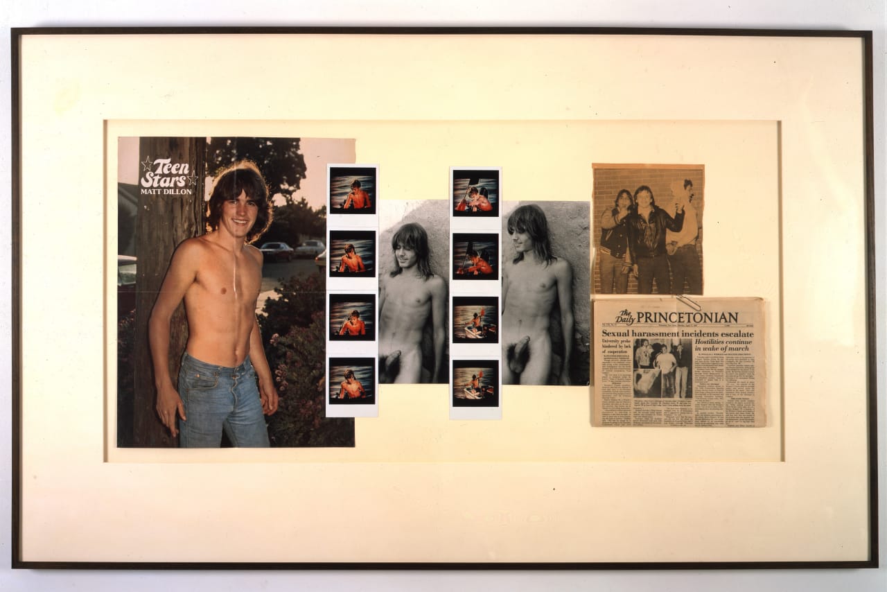 Artwork: Larry Clark, The Perfect Childhood Collage, 1989