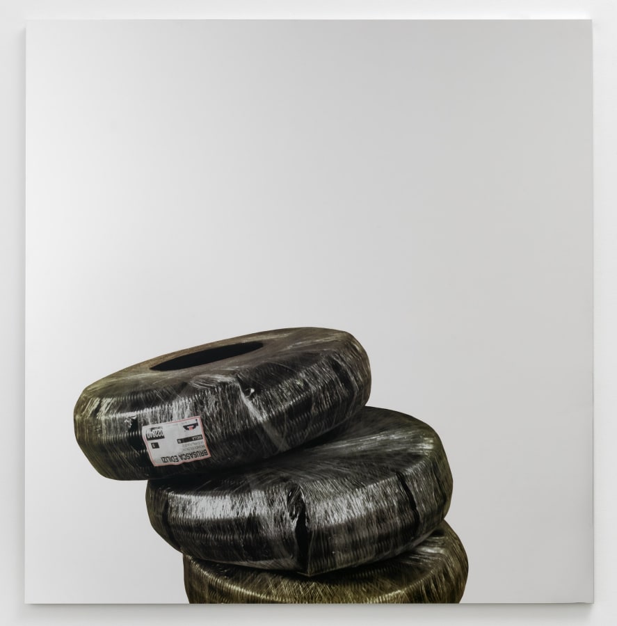 Artwork: Michelangelo Pistoletto, Lavoro - rotoli di passacavi, 2008 - 2011