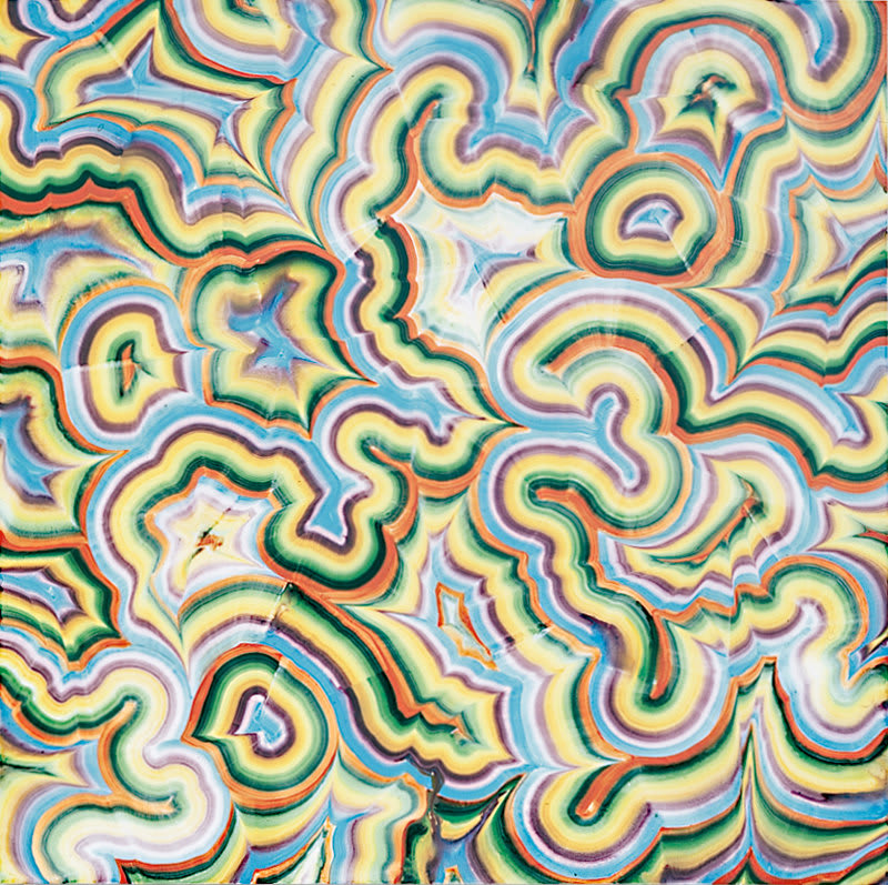 Artwork: Bernard Frize, Wand, 1996
