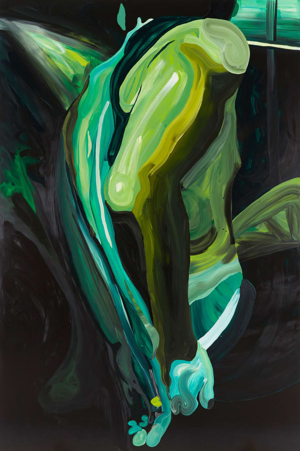 Artwork: Clare Woods, Uncle Denver, 2016