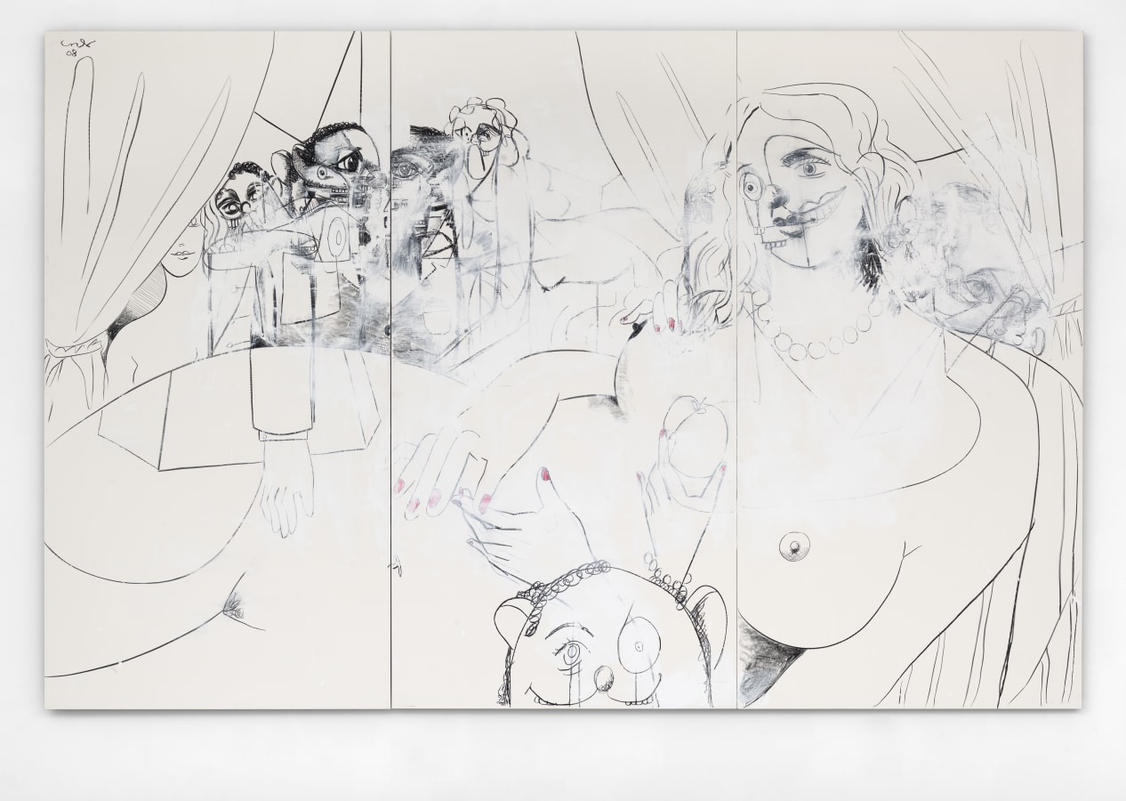 Artwork: George Condo, Large Figure Composition, 2008