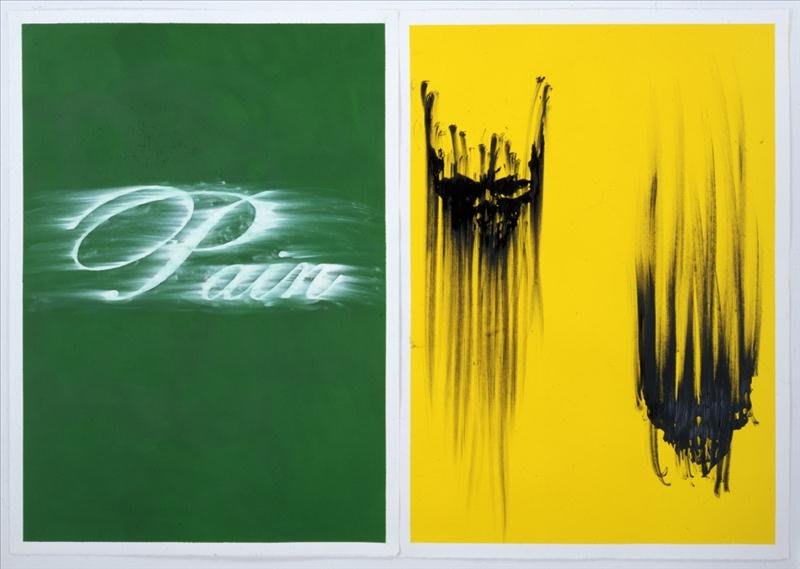 Artwork: Gary Simmons, Skull Pain, 2007