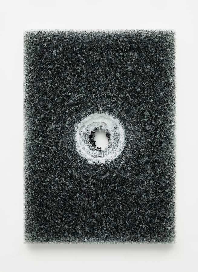 Artwork: Claudio Parmiggiani, Senza Titolo, 2017