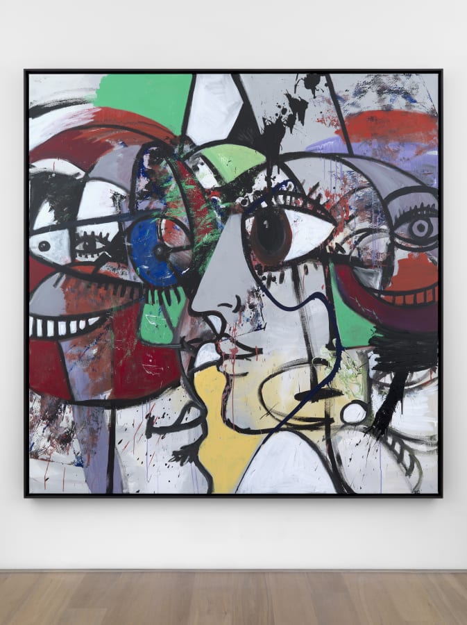Artwork: George Condo, Two People Looking at Each Other, 2016