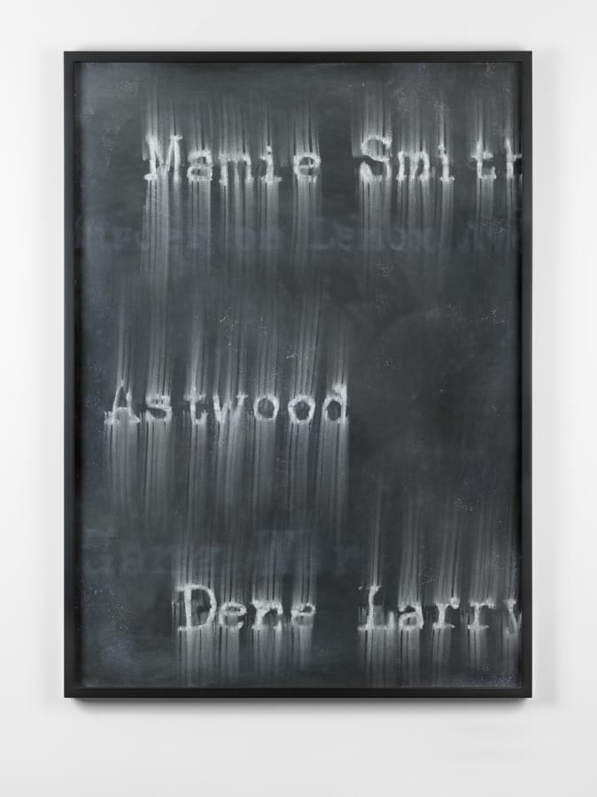 Artwork: Gary Simmons, Astwood, 2018