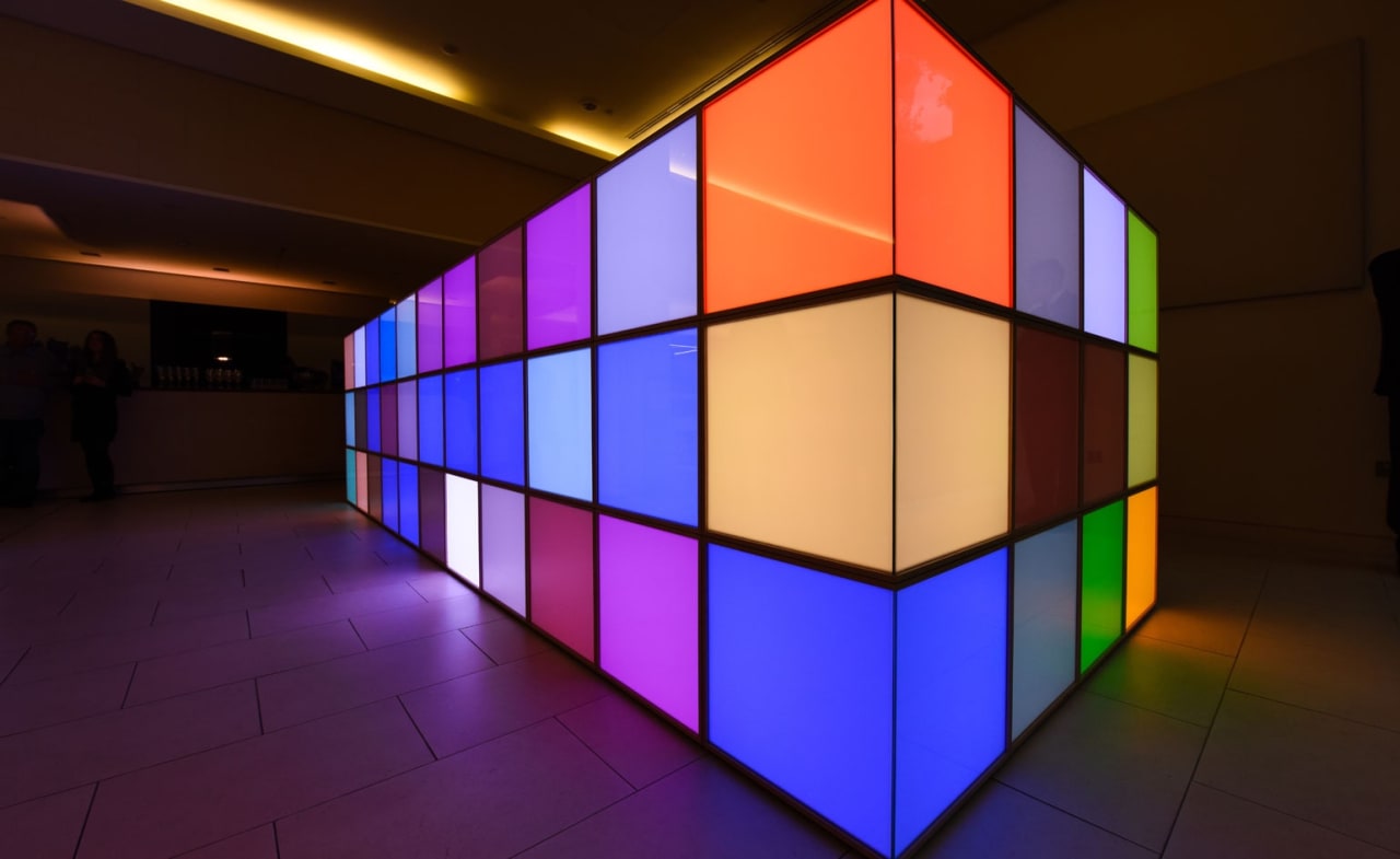 Artwork: Angela Bulloch, Cipher of L, 2014