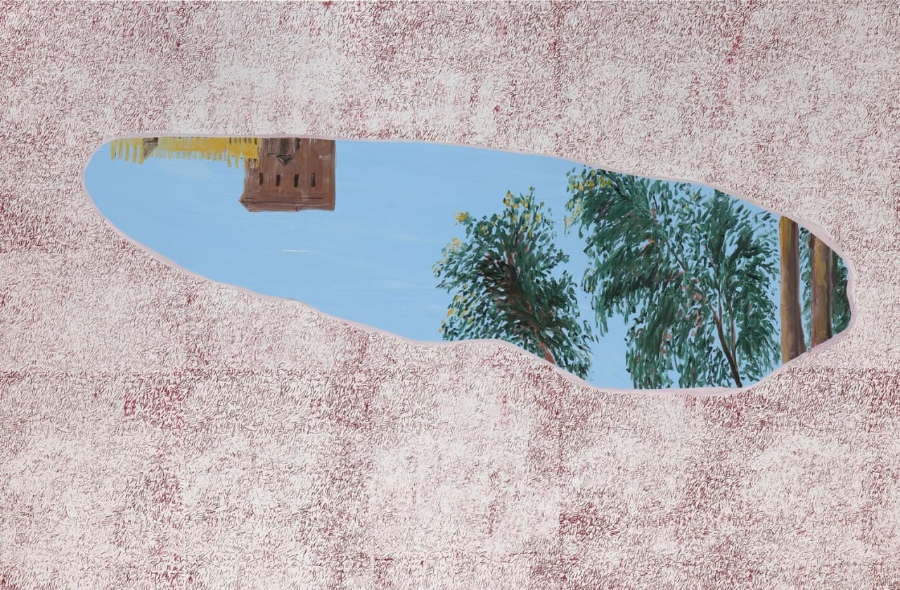 Artwork: Dexter Dalwood, Auden, 2011